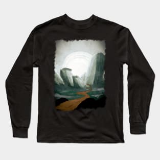 The great green mountains Long Sleeve T-Shirt